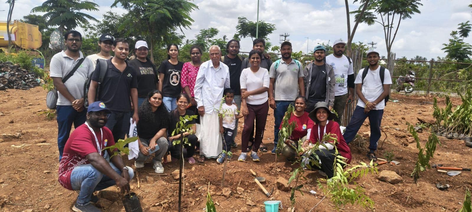Mega Plantation Drive with TOI and BDA