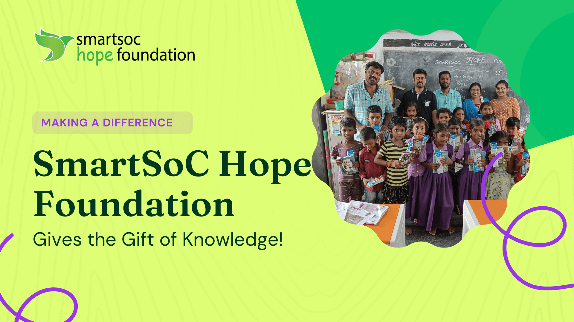 📸✨ Witness the Magic: Sharing Glimpses of Our Book Donation to 51 Elementary School Students near ATP, AP! 📚🌟