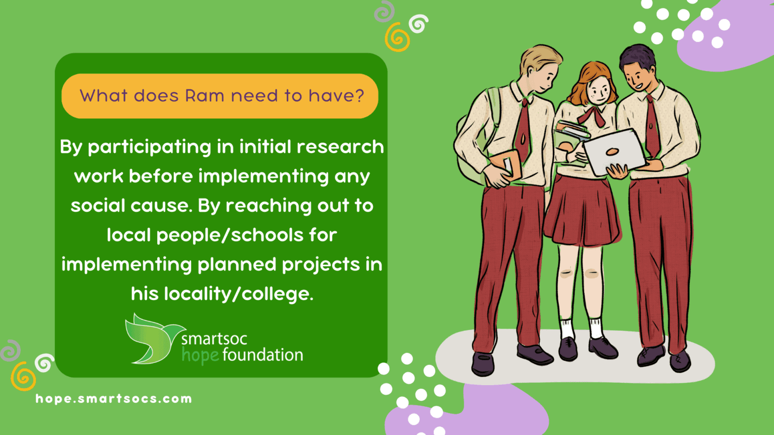 The Story of College Student_SmartSoCHopeFOundation